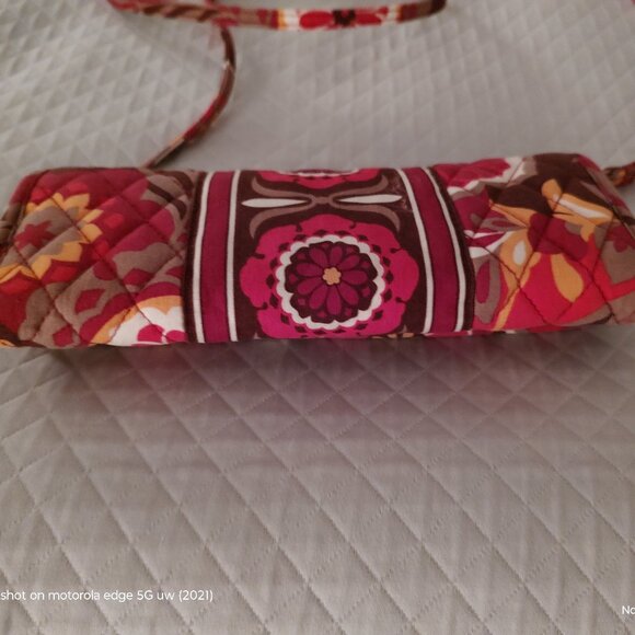 VERA BRADLEY CARNABY TRI-FOLD WALLET ON A STRING DISCONTINUED PATTERN - EXC COND - Picture 7 of 8